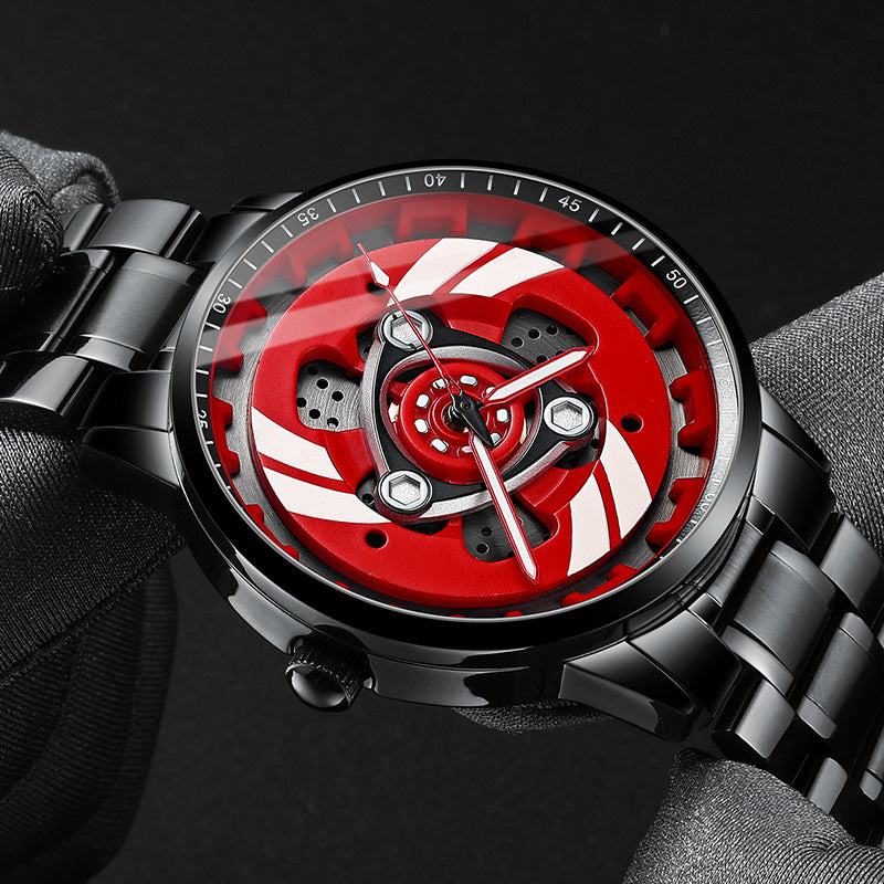 ENGINE CLUTCH ROTARY WATCH FOR MEN CJ3