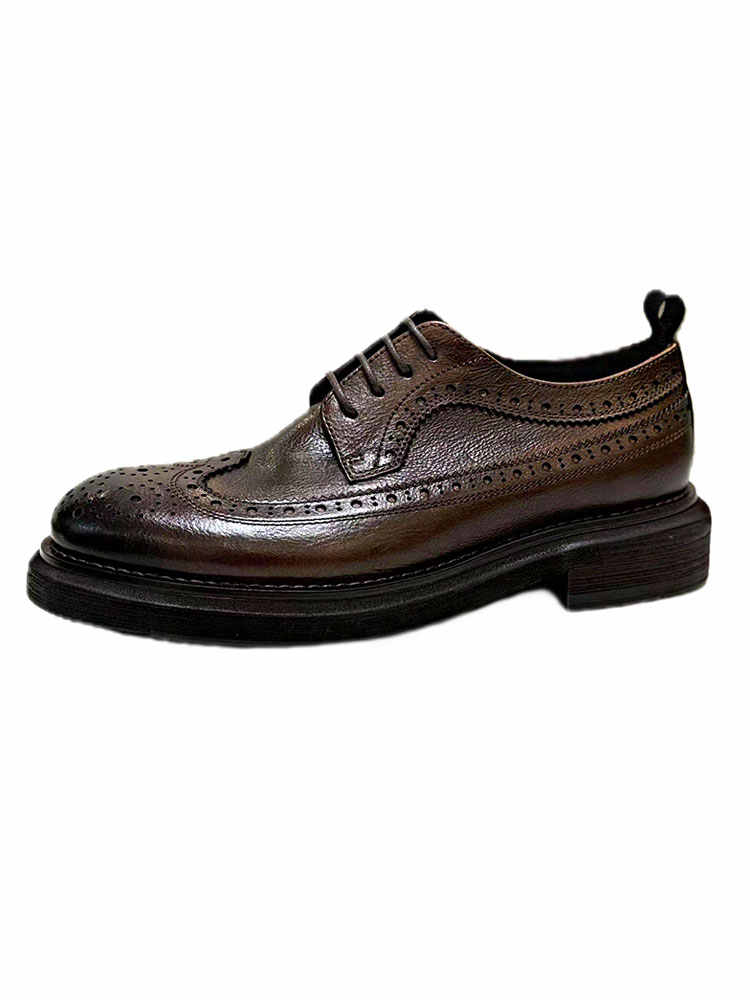 SEETA CJ2 GENUINE LEATHER SHOES FOR MEN