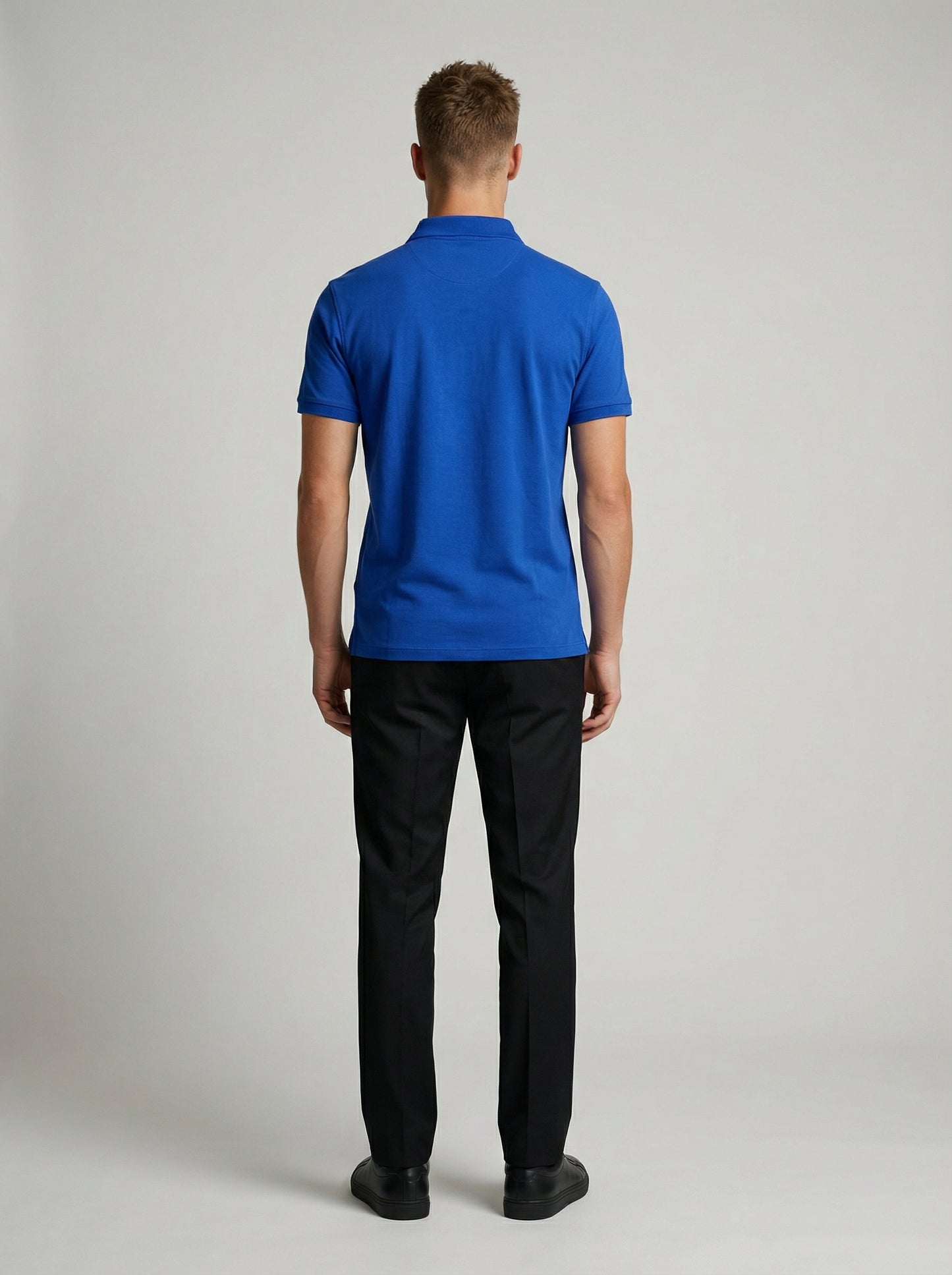 MADISAWEAR BLUE GOLFER SHIRT