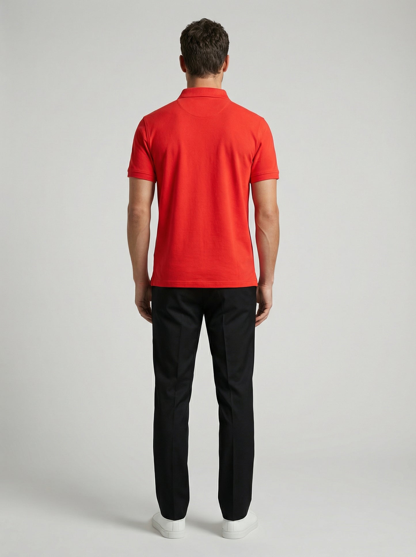 MADISAWEAR RED GOLFER SHIRT