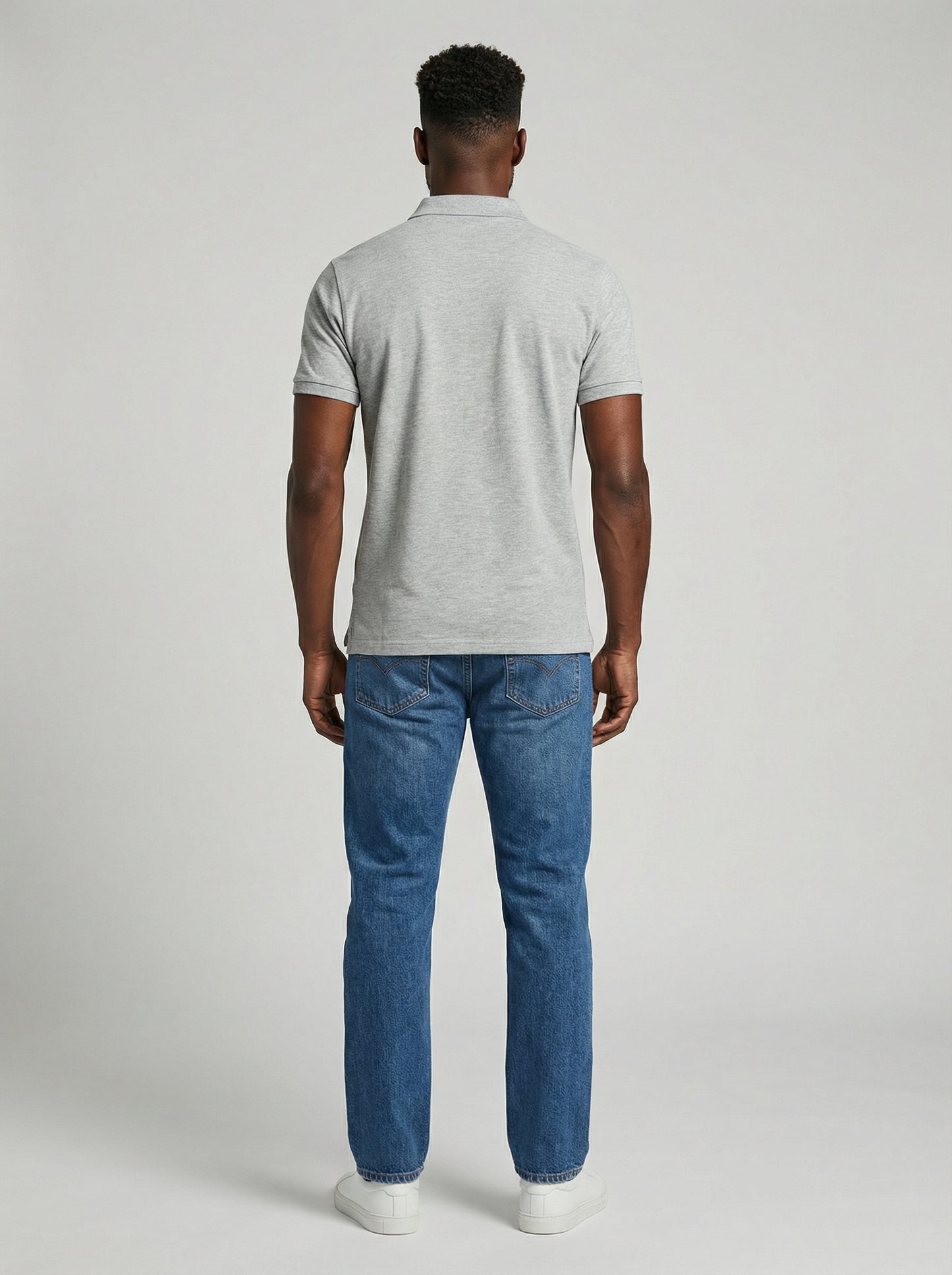 MADISAWEAR GRAY GOLFER SHIRT