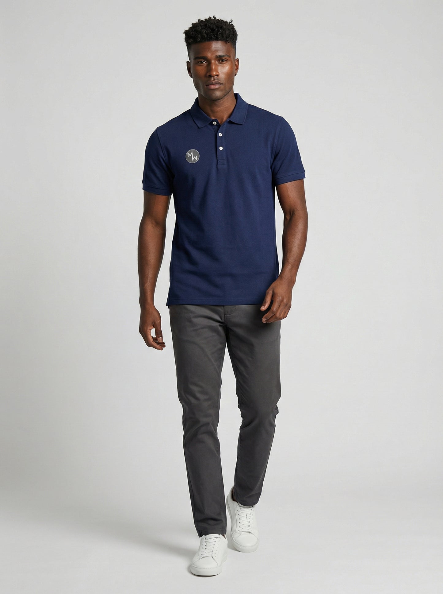 MADISAWEAR NAVY GOLFER SHIRT
