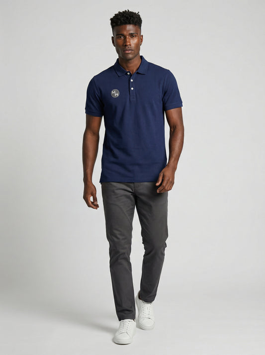 MADISAWEAR NAVY GOLFER SHIRT
