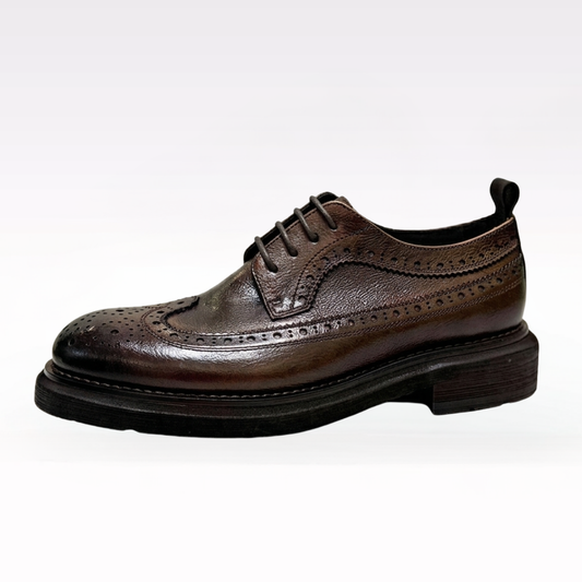 SEETA CJ2 GENUINE LEATHER SHOES FOR MEN